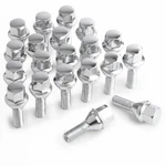 Jiiinmiiin M12X1.25 One-piece Design Conical Seat Wheel Chrome 28MM, New. Price: $50.99.