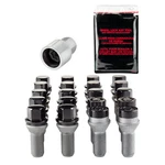 Mcgard 67226BK Black Cone Seat Lug Bolt Kit M14 1.25 Thread Size 17MM Hex New. Price: $223.19.