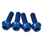 4 Omni Racer Worlds Lightest Bicycle Bottle Cage Set: M5X15MM Blue New. Price: $12.95.
