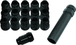 Quadboss Spline Lug Nuts 12X1.25 - Black New. Price: $41.99.