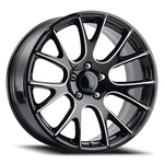 Replicas By Luxxx DG05 Wheel 20X9.5 (18, 5X114.3, 71.6) Black Single Rim New. Price: $298.33.