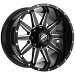 Off-road XF-219 20X9 8X6.5"/8X170 +12MM Black/milled Wheel Rim 20" Inch New. Price: $237.99.