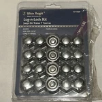 20 Pcs White Knight 771009 Wheel Lock Set Kit 14MM 1,50, Hex Size: 13/16". New. Price: $5.00.