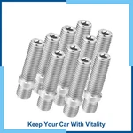 Pack (10) M12X1.5 50MM Wheel Stud Silver Tone For Bmw New. Price: $24.43.