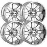(set Of 4) Ion 141 20X9 5X5.5"/5X150 +0MM Chrome Wheels Rims 20" Inch New. Price: $1465.96.