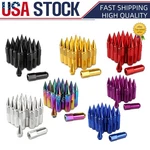 Cap Spiked Racing Wheel Lug Nuts 20PCS M12 X 1.5MM 60MM Arrow Style New. Price: $24.09.