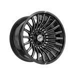 (1) Off-road XF-231 Gloss Black & Milled 24X14 6X135/6X139.7 106.4 Hub -76 New. Price: $383.89.