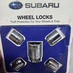 Lock Kit - Alloy Wheels Oem Accessories B321SFG000 Genuine Subaru!! Used. Price: $18.95.
