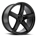 Fr 77 - Dodge Hellcat HC2 Replica Wheel 22X9.5 5X115 ET18 71.5CB Satin Black New. Price: $342.99.
