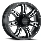 15X5 +0 Raceline 840 Arsenal 5X4.5 Black Machined Wheels (set Of 4) New. Price: $780.00.