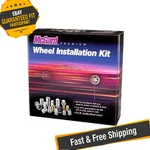 Mcgard 84530 Chrome Cone Seat Wheel Installation Kit For Lug Vehicles, 1/2-20 New. Price: $90.65.