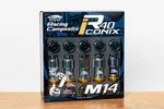 Kyo-ei Project Kics R40 Iconix Lock (aluminum Cap) M14X1.5 Neochrome/black New. Price: $340.00.