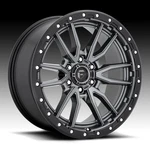 4/FUEL Rebel Anthracite 17X9 6X5.5 1MM (D68017908450) New. Price: $1196.00.