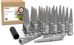 Ford F-150 00-14 Chrome Cone Seat Spline Spiked Lug Wheel Installation Kit New. Price: $87.66.