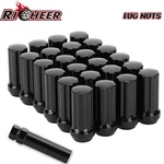 Set Of 24 Epoch Spline Lug Nut Kit Black 14MM 2" Tall M14X1.5 Super Duty New. Price: $25.99.