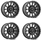 Set Pro Comp PA34 Rockwell 17X8 5X5 Satin Black Wheels 17" 0MM Rims For Jeep New. Price: $960.00.