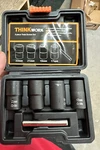 Thinkwork Lug Nut Remover, 6 Pieces Wheel Lock Removal Kit, New. Price: $38.15.