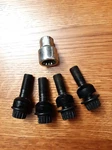 Genuine Porsche Wheel Lock Set 971-698-030 Used. Price: $84.99.