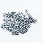 Aupartuds 9MM Tire Studs For Boots, 200PCS Carbide 4MM (w) X (l), Silver New. Price: $43.11.