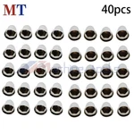 40 Pack Chrome 33MM Push-on Flanged Lug Nut Covers For Semi Trucks New. Price: $25.53.