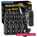 Mikkuppa 20PCS M12X1.5 Open Lug Nuts - 50MM Height 60 Conical Seat End Blac New. Price: $50.94.