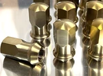Zakgear Gold Titanium Lug Nut 14X1.5 HEX19 60DEGREE Seat 20PCS Set New. Price: $275.11.