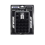 (work) Rock Set 20 Pieces (16 NUTS/4 Lock Nuts) 21HEX M12 P1.5 Black New. Price: $150.37.