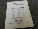 1965-1966 Chrysler West Bend 80HP 8047 80571 Outboard Parts Catalog Manual Xz Used. Price: $55.48.