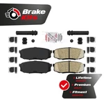 Rear Ceramic Disc Brake Pads For 2007-2021 Toyota Tundra New. Price: $50.97.