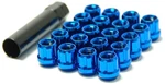 Wheel Mate Muteki Open End Lug Nuts - Blue 12X1.25 Part 31885U New. Price: $96.99.