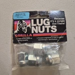 Gorilla Lug Nuts Acorn Bulge 1/2" Bag Set Of Four *genuine* New. Price: $9.99.