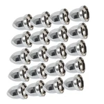20 Pcs Semi Truck 33 Mm Push-on Style 3/8" Chrome Lug Nut Covers Abs Wheel New. Price: $15.54.