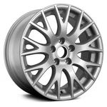 For Audi A4 Quattro 05-08 Alloy Factory Wheel 9 Y-spoke Sparkle Silver 17X7.5 Used. Price: $247.46.