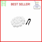 Uxcell 20PCS 17MM White Plastic Wheel Lug Nut Bolt Cover Caps With Removal Tool New. Price: $12.10.