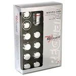 Project Kics 21/22HEX Chrome Bull Lock Guard 14X1.50 - Set Of 16 + WRE0600 New. Price: $178.94.