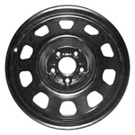 For Dodge Caliber 07-12 10-SLOT Black 17X6.5 Steel Factory Wheel Remanufactured Used. Price: $94.02.