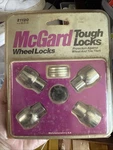 New Set Of Four Mcgard Tough Locks Wheel 21120 1/2 X R.h.. Price: $28.00.
