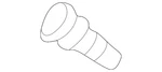 Genuine Toyota Wheel Lug Stud (left Right Front Rear) 90942-02052 New. Price: $7.86.