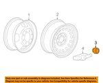 Gm Oem Wheel-lug Nut 9591924 New. Price: $14.20.
