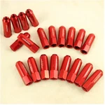 Red 20PCS M12X1.5 60MM Aluminum Tuner Racing Lug Nuts Fit For Acura Honda Toyota New. Price: $21.64.