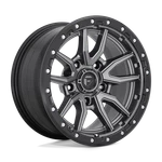 17X9 Fuel D680 Rebel Matte Gun Metal Black Bead Ring Wheel 5X5 (-12MM) New. Price: $299.00.