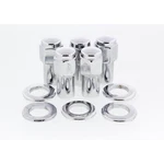 Real Rodder's Wheels 71620LW Chrome Lugnuts And Washers, 7/16 In New. Price: $23.99.