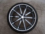 Vellano Vti 24" Wheel/tire & Center Cap Set For Bentley Mulsanne Used. Price: $6500.00.