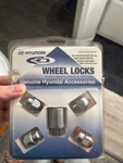 Genuine Hyundai Wheel Lock Set W/ Key Oem P/n U8440-00400 Anti-theft Lug Nuts New. Price: $34.99.