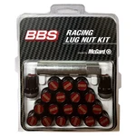 Bbs Racing Lug Nut Kit Black Red M12 1.5 From Japan PLGM15BKR New. Price: $292.33.