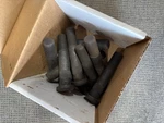 Box Of 10 World American WA07-6152 Wheel Stud Right Hand, 3 7/8" Length New. Price: $28.95.