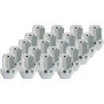 Silver Lug Nuts M12X1.50 1-PIECE Cone Seat 17MM Hex Pack Of 20 New. Price: $35.61.