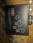 New Audi Vw M14 X 1.5 Anti-theft Wheel Bolts Lugs Kit 83A071455 Genuine. Price: $65.00.