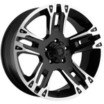 Ultra 235 Maverick 16X8 5X4.5" +10MM Black/machined Wheel Rim 16" Inch New. Price: $198.99.