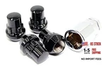 Set Of 4 12X1.5 Veritek Black Acorn Bulge Tuner Security Wheel Locks For Buick New. Price: $32.39.